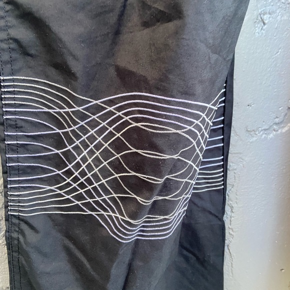 Nike Vintage Women's Pants Bungee Cords Casual Pants Black Sportswear Size M Y2K - Picture 9 of 9